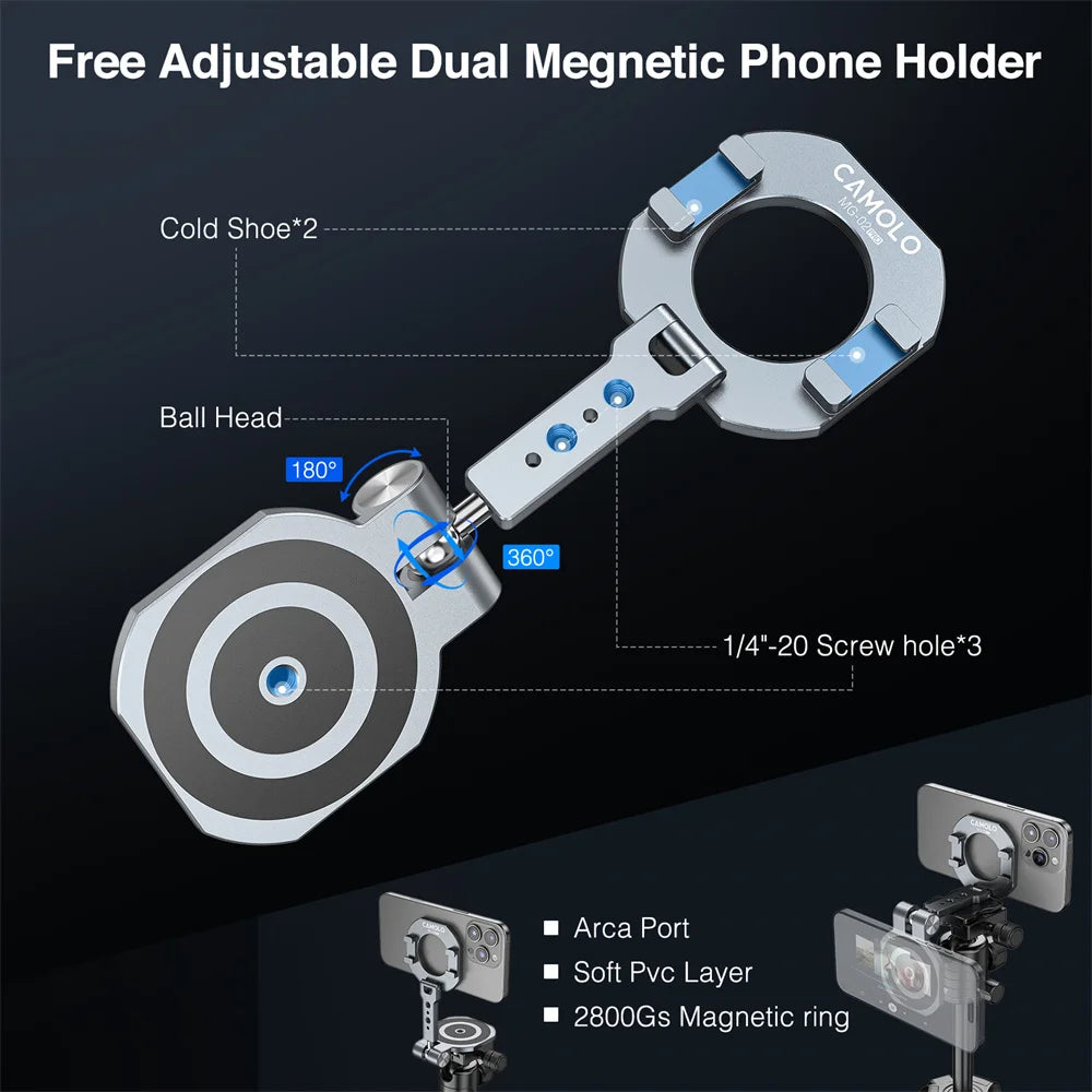 Magnetic Mount for Photography & Vlogging