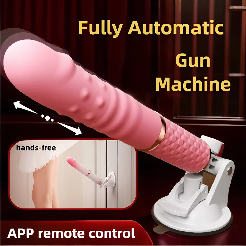 10-Mode Telescopic Thrusting Dildo