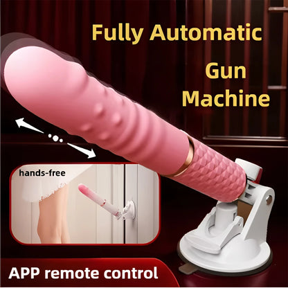 10-Mode Telescopic Thrusting Dildo