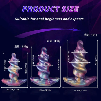 Twist Screw Silicone Plug