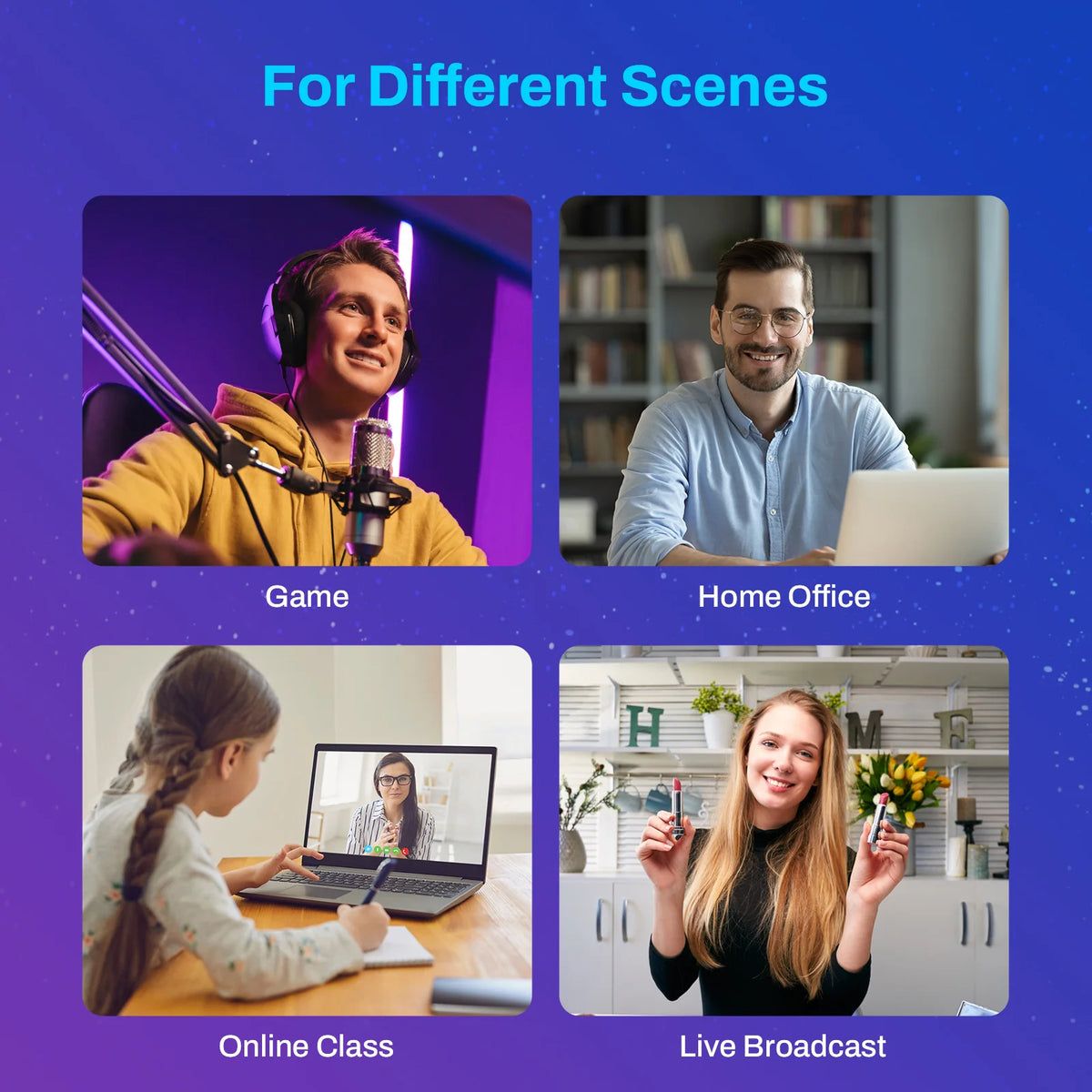 4K Ultra HD Streaming Webcam