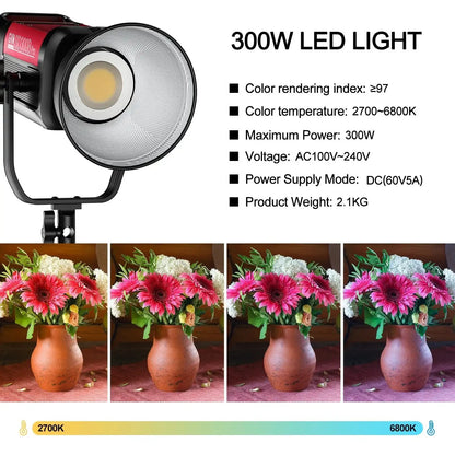 Ultra Bright 300W LED for Live Models