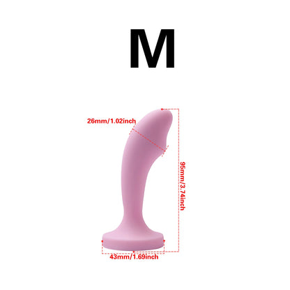 Premium Silicone Pink Crysta Plug