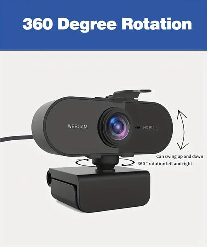 1080P Plug & Play Webcam with Mic