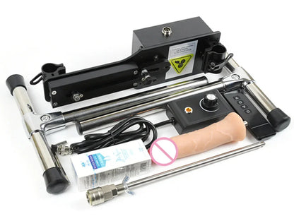 120W Automatic Sex Machine with Attachments