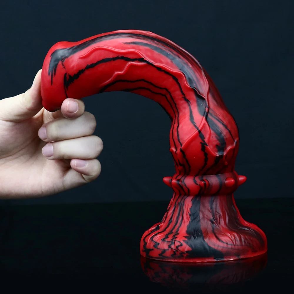 Realistic Soft Silicone Fantasy Dildo with Suction Cup