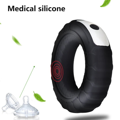 Penis trainer penis ring men delayed ejaculation sex toy USB rechargeable silicone vibrating penis ring adult sex toy for men
