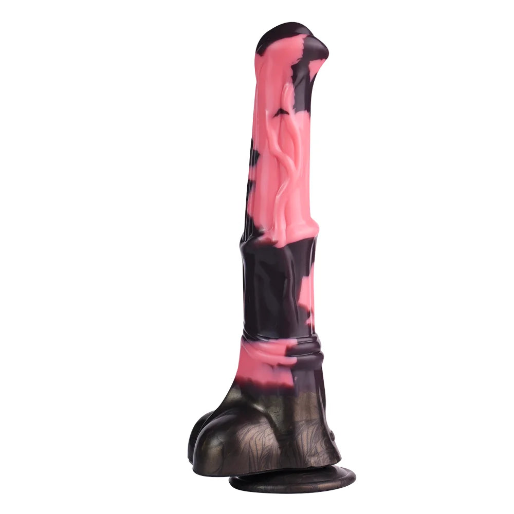 Silicone Fantasy Knot Horse Dildo — 5 Sizes M to XXL