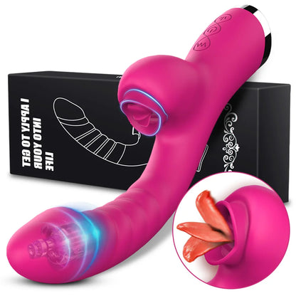 10 Tongue Licking Modes Vibrator