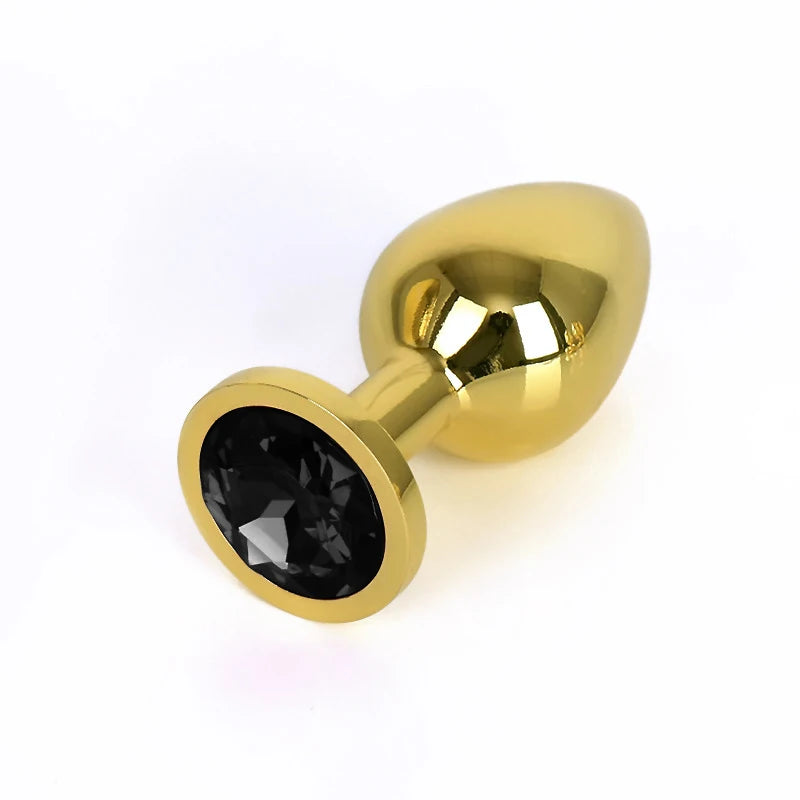 Gold-Plated Crystal Plug Set