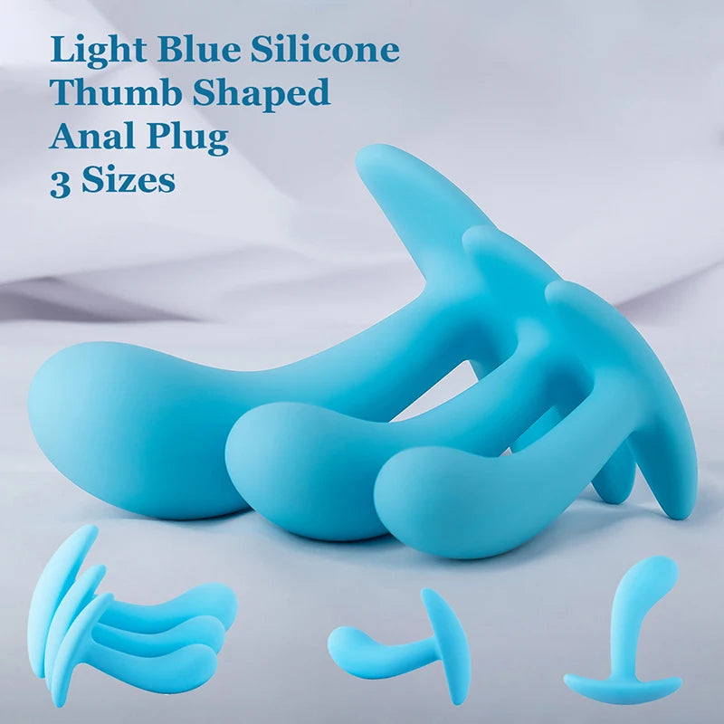 3 Sizes Soft Butt Plug