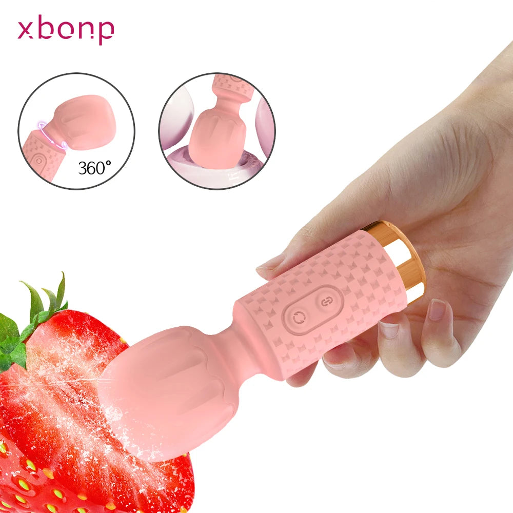 10 Modes Powerful Mini Vibrator