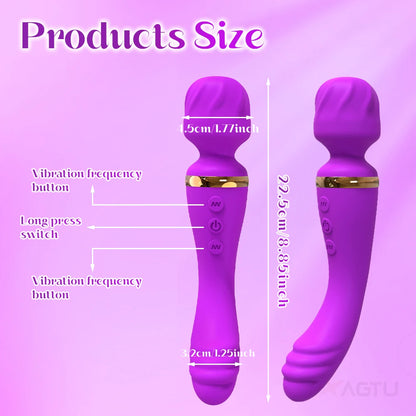 G-Spot Magic Wand Vibrator — 10 Powerful Modes