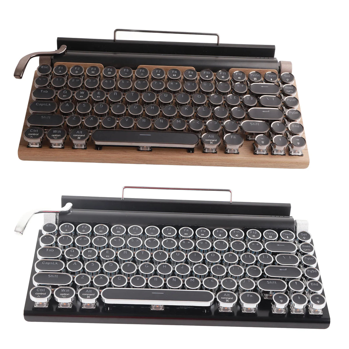 Ergonomic Wooden Keyboard