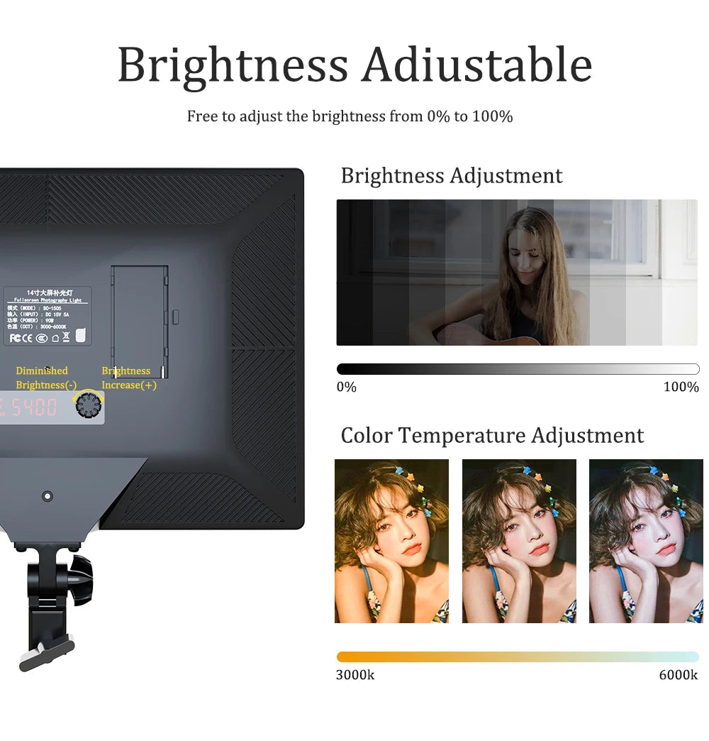 UltraSoft 14" Creator LED Panel + Stand