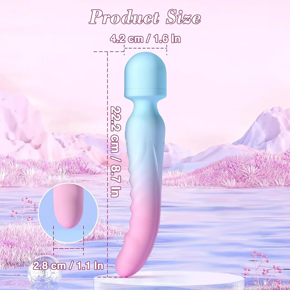 2 in 1 Powerful AV Vibrator