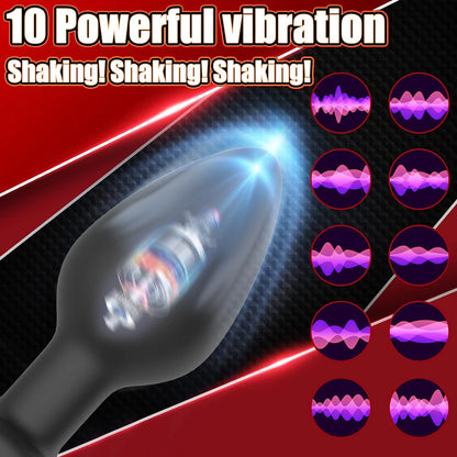 Remote Control Anal Vibrator — Wearable Silicone 3 Colours