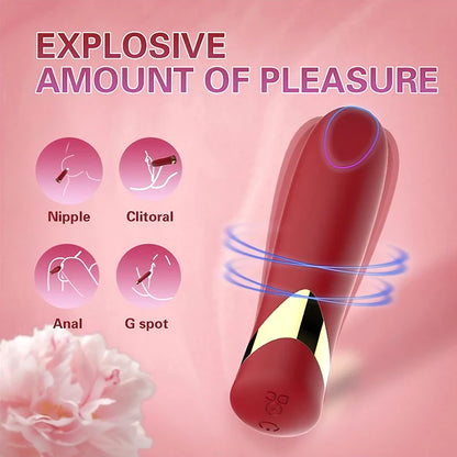 10-Speed Lipstick Stylen Bullet Massager