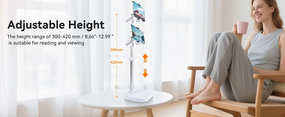 360° Heavy-Duty Desk Phone Stand