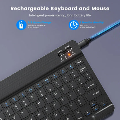 Silent Typing Keyboard Mouse Combo