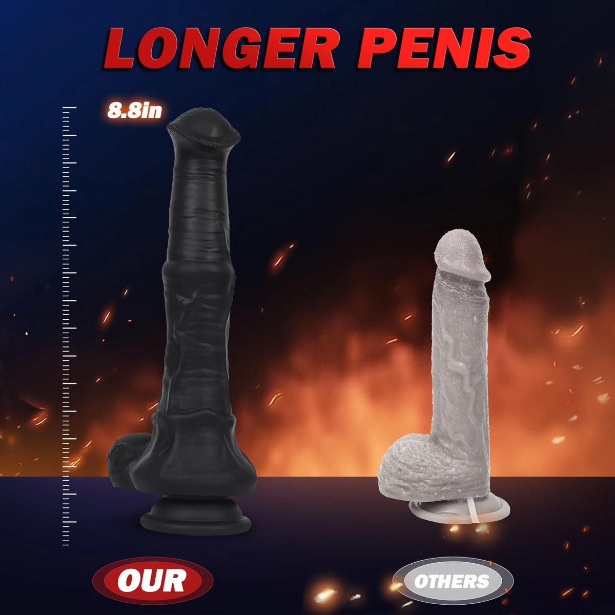 Thrusting Horse Dildo — Remote Control Liquid Silicone