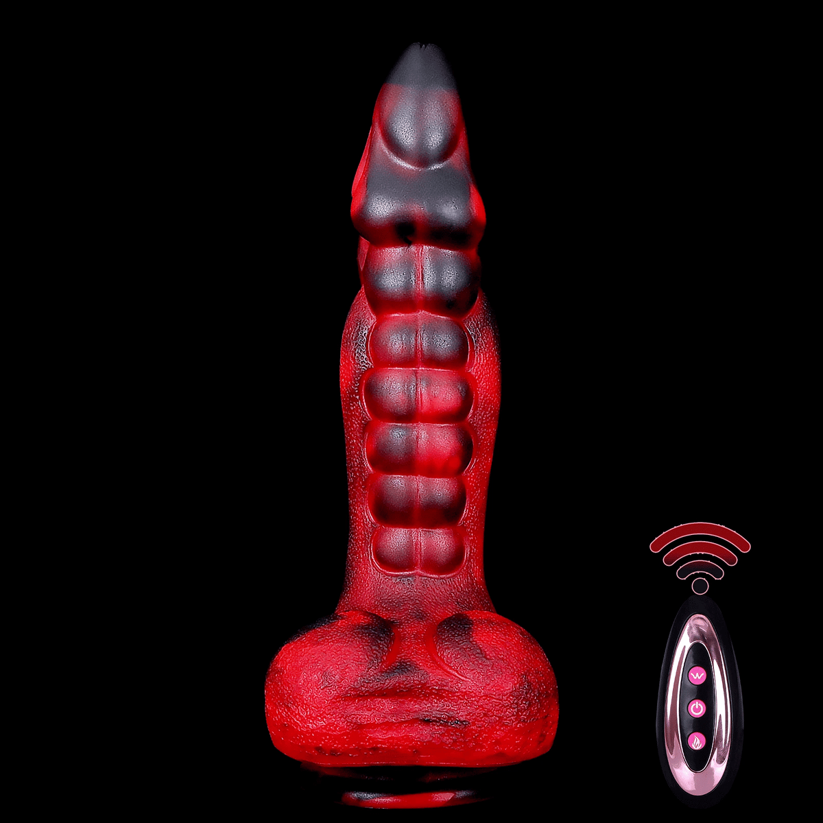 Heating Alien Monster Vibrator — Warming Liquid Silicone