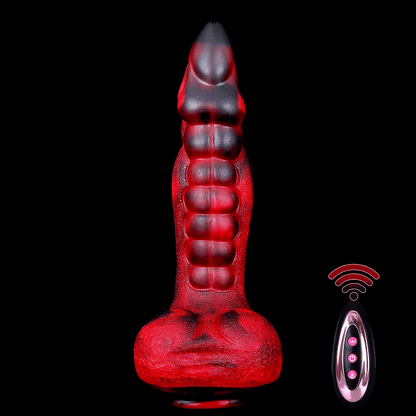 Heating Alien Monster Vibrator — Warming Liquid Silicone