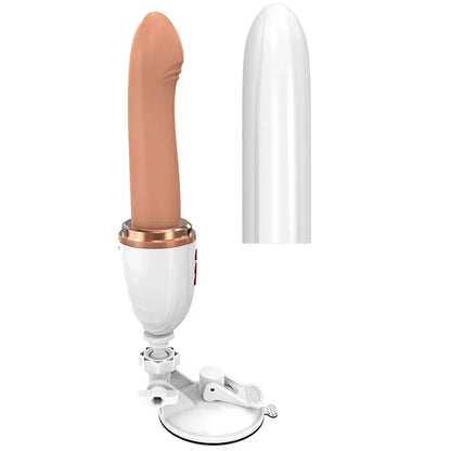 Telescopic Rotary Vibrator with Suction Cup