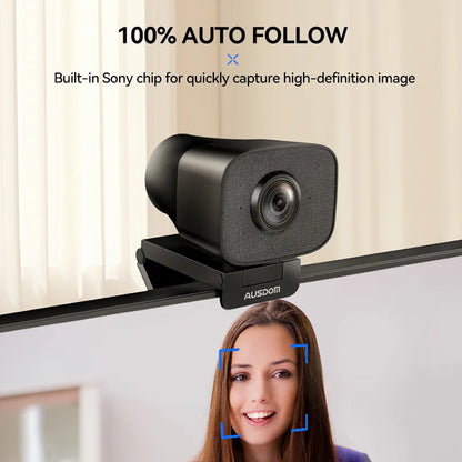 100° Lens Autofocus Webcam