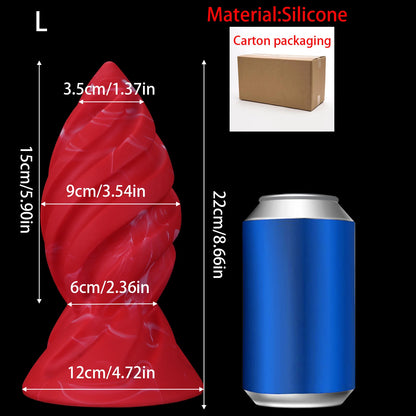 Huge Soft Silicone Anal Trainer Plug – S to XL