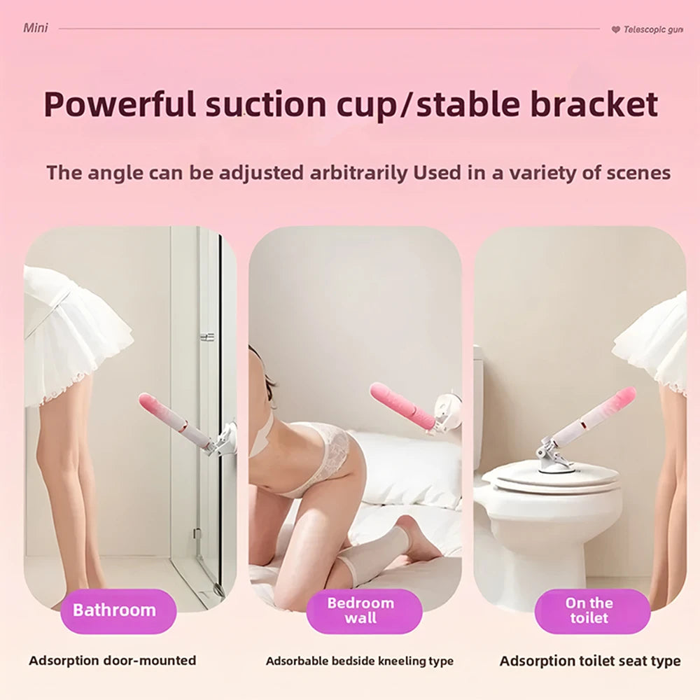 10-Mode Telescopic Thrusting Dildo