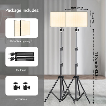 LED Video Light with Tripod