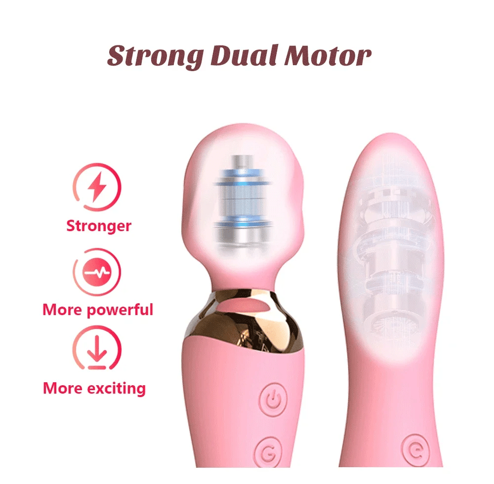 Powerful Heating Wand Vibrator