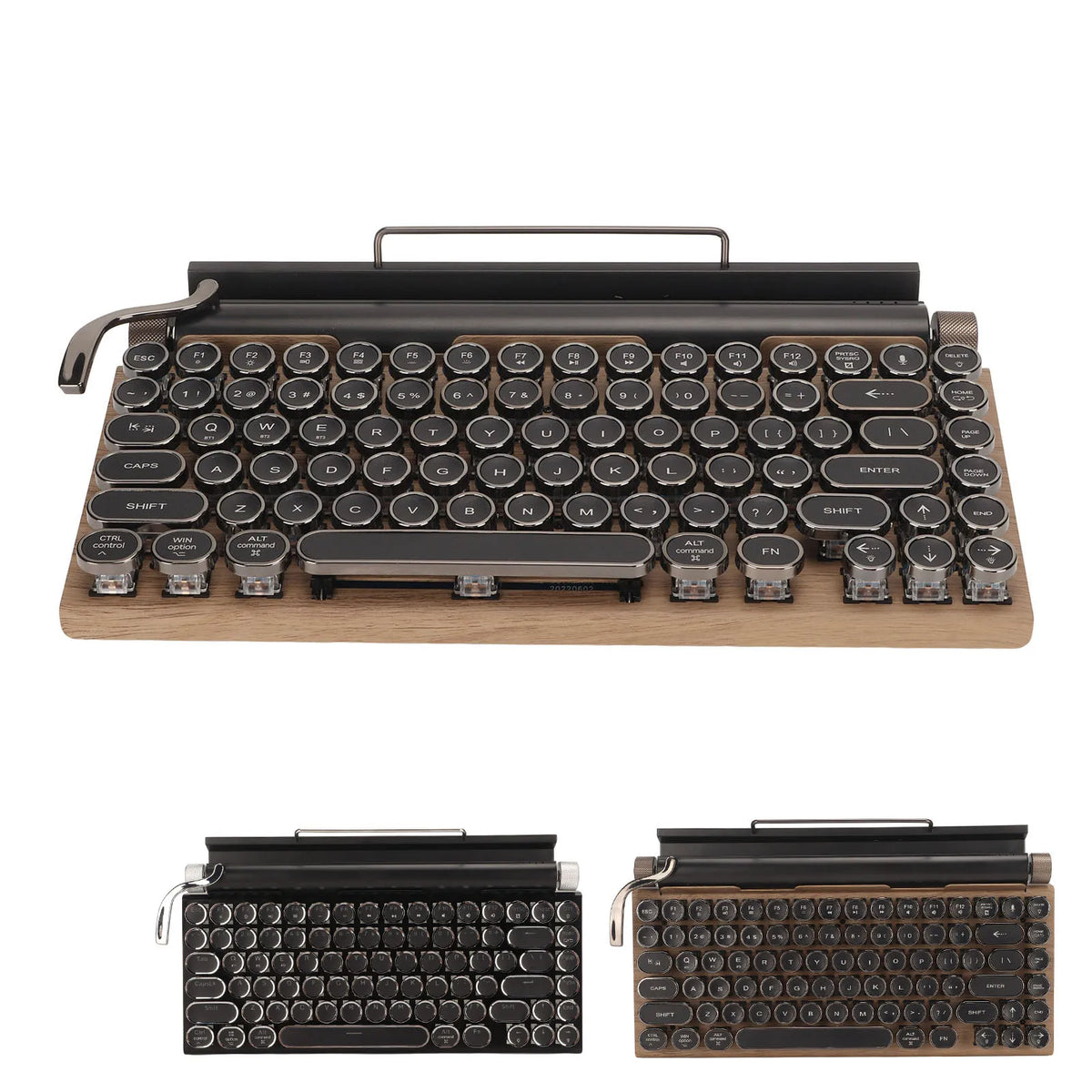 Ergonomic Wooden Keyboard