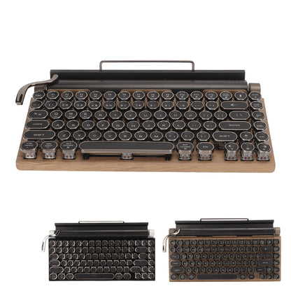 Ergonomic Wooden Keyboard