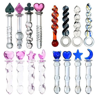 Polished Borosilicate Glass Intimacy Toy