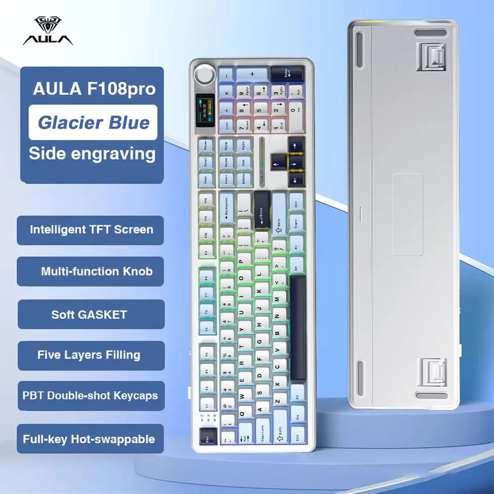 Long Battery Wireless Keyboard 8000mAh