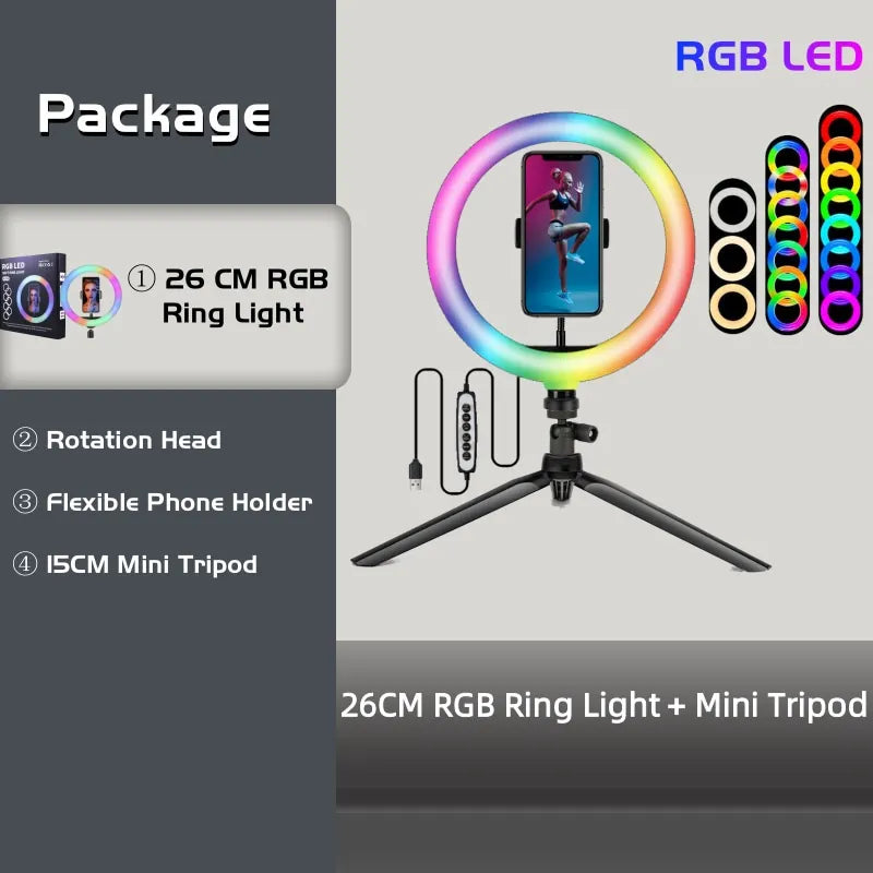 15 Colors Tripod for Web Cam Models