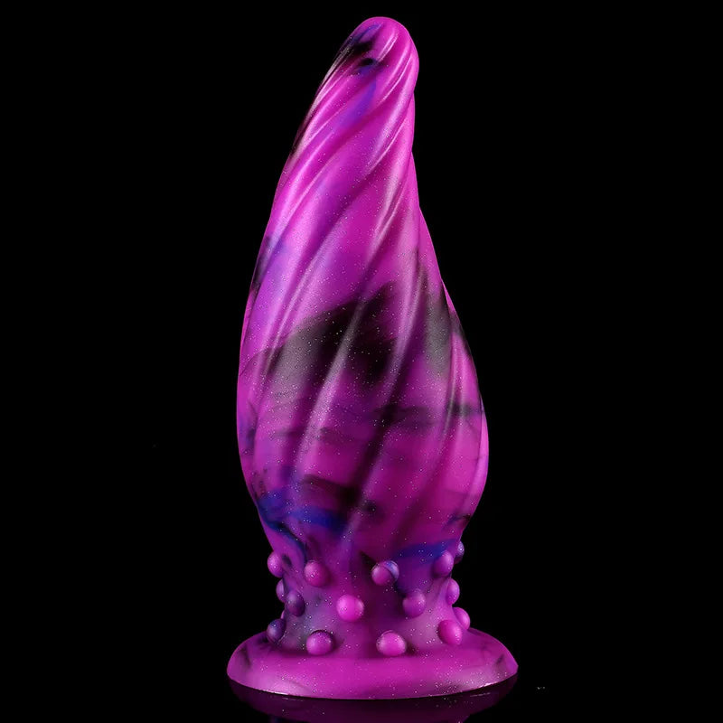 Luminous Glow Silicone Anal Plug — 5 Sizes Body Safe