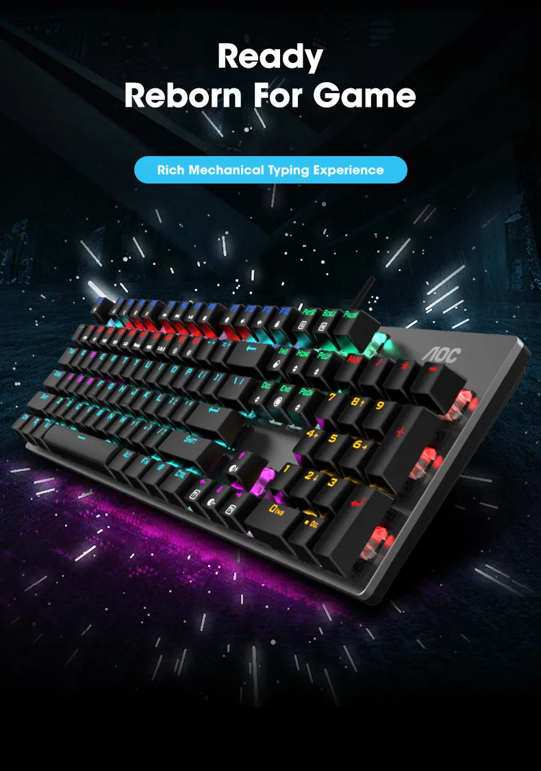 Glow Cam Keyboard