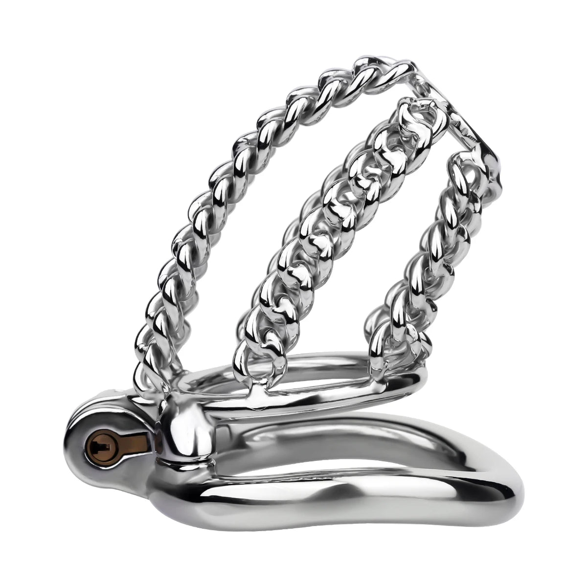 Binding Metal Chastity Cage