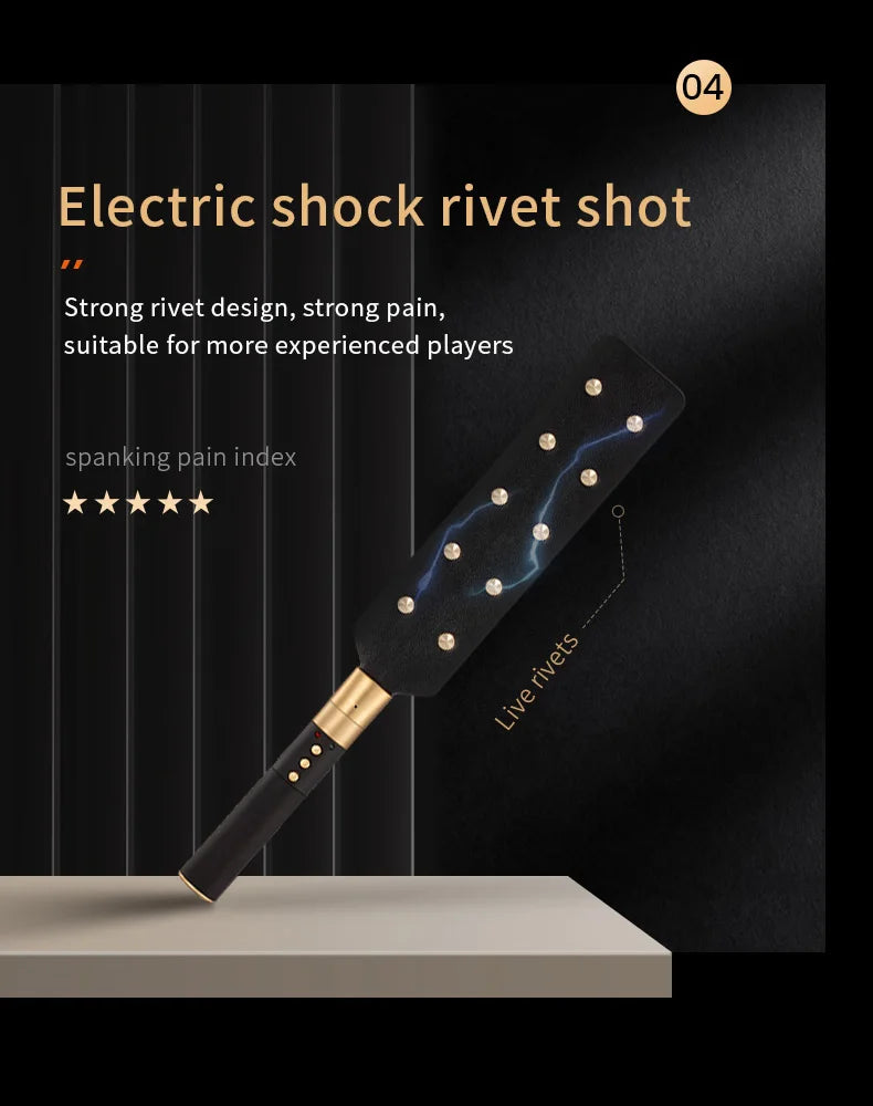 Electric shock training series, Pulse Horse Whip, Electro Spanking Paddle, Spanking Stick Bat, BDSM, Sex Games, Adult Sex Toys