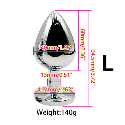 Premium Weighted Butt Plug