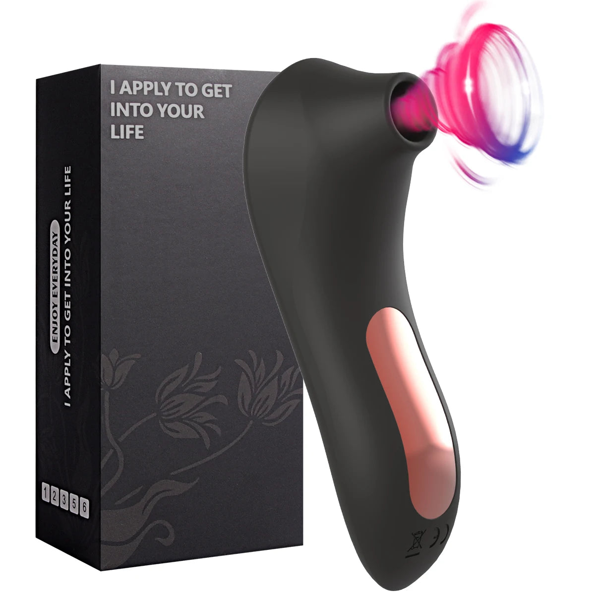 Mini Suction Vibrator — 7-Mode Clitoral and Nipple
