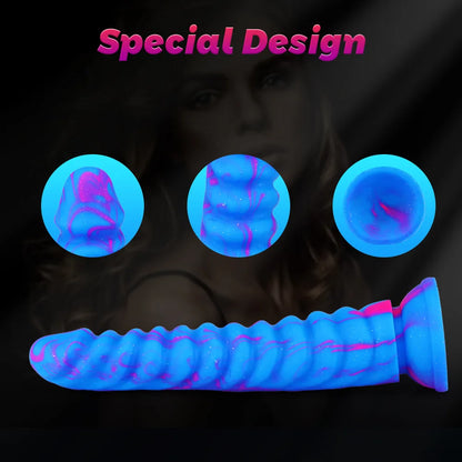 Fantasy Dragon Scale Silicone Dildo