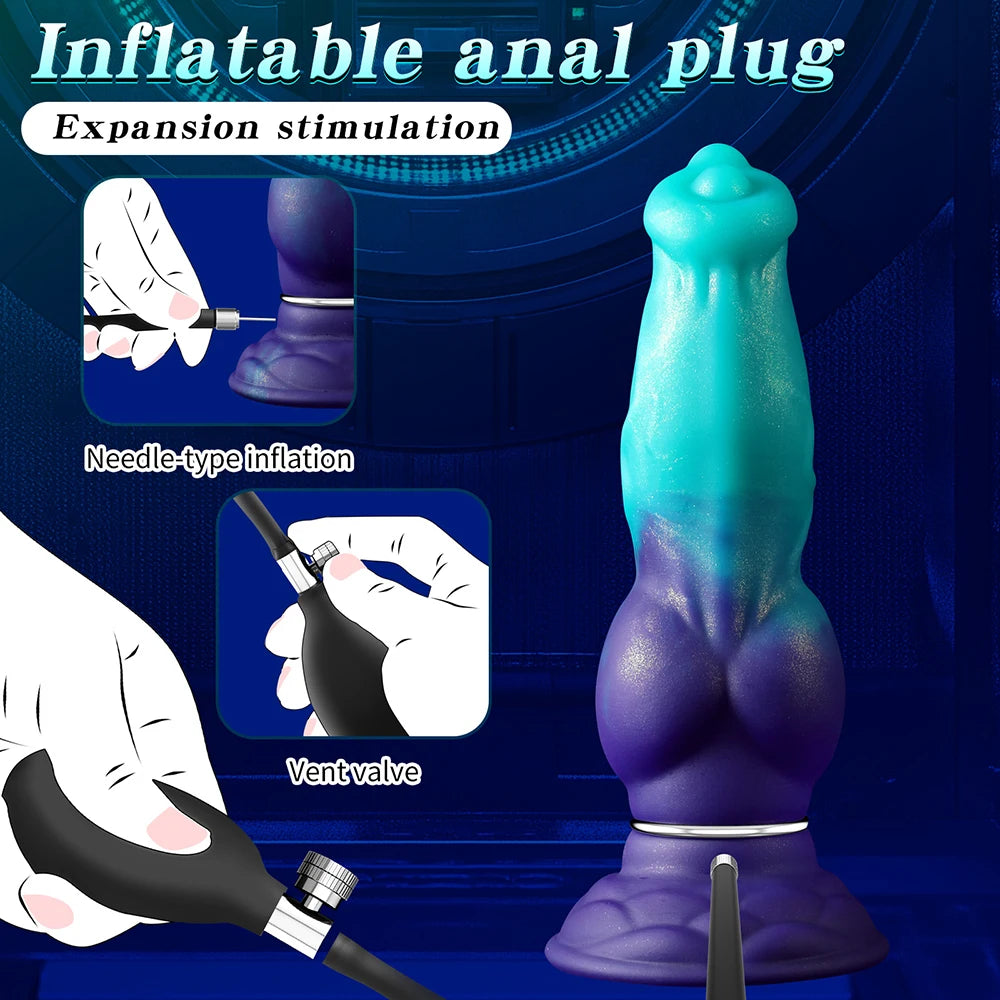 Inflatable Silicone Knot Trainer with Hand Pump