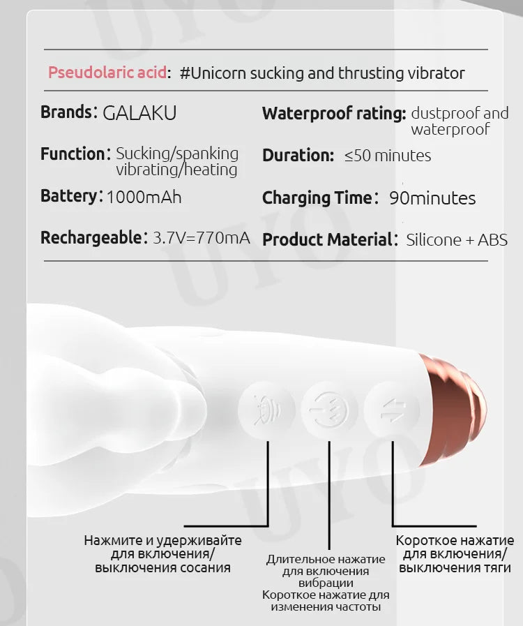 Vibrator Thrust Gun G-spot Stimulation Clitoral Sucking Vibrator USB Rechargeable Silicone Vibrator Woman Adult Sex Toys dildo