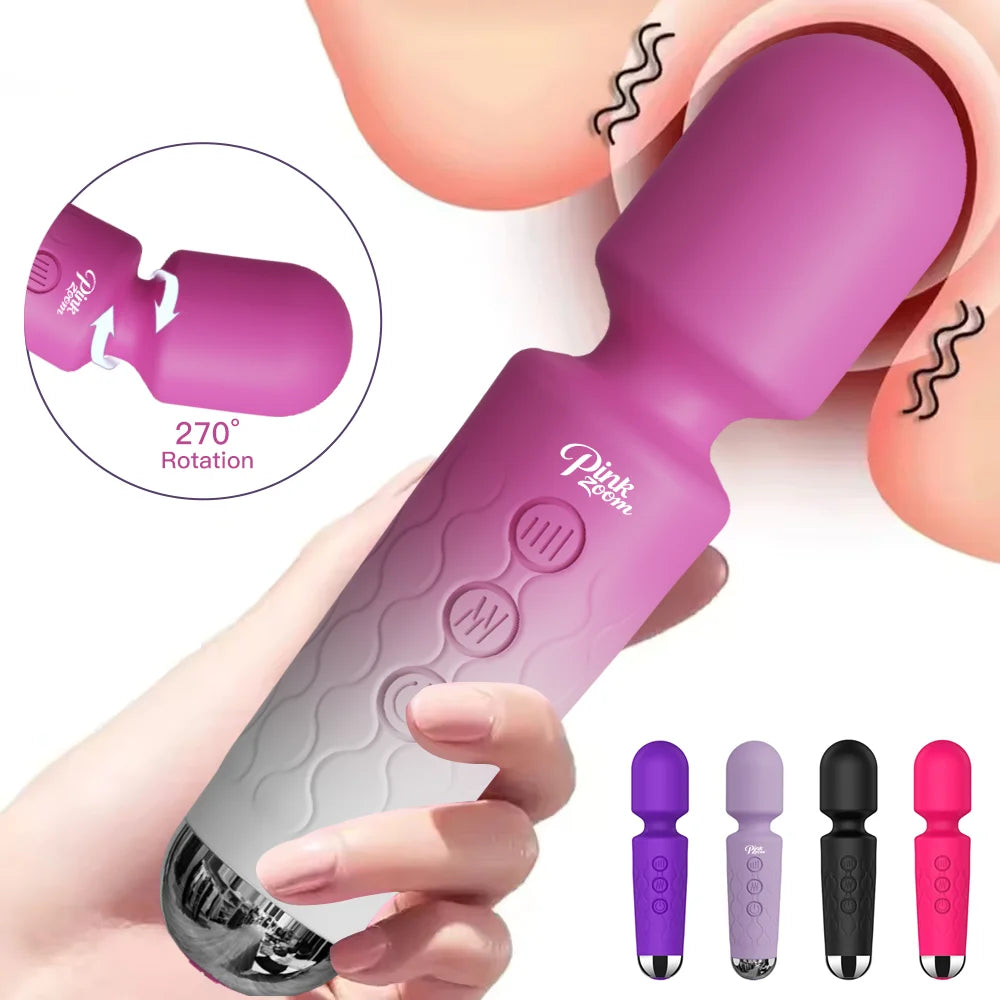 Powerful silicone vibrator