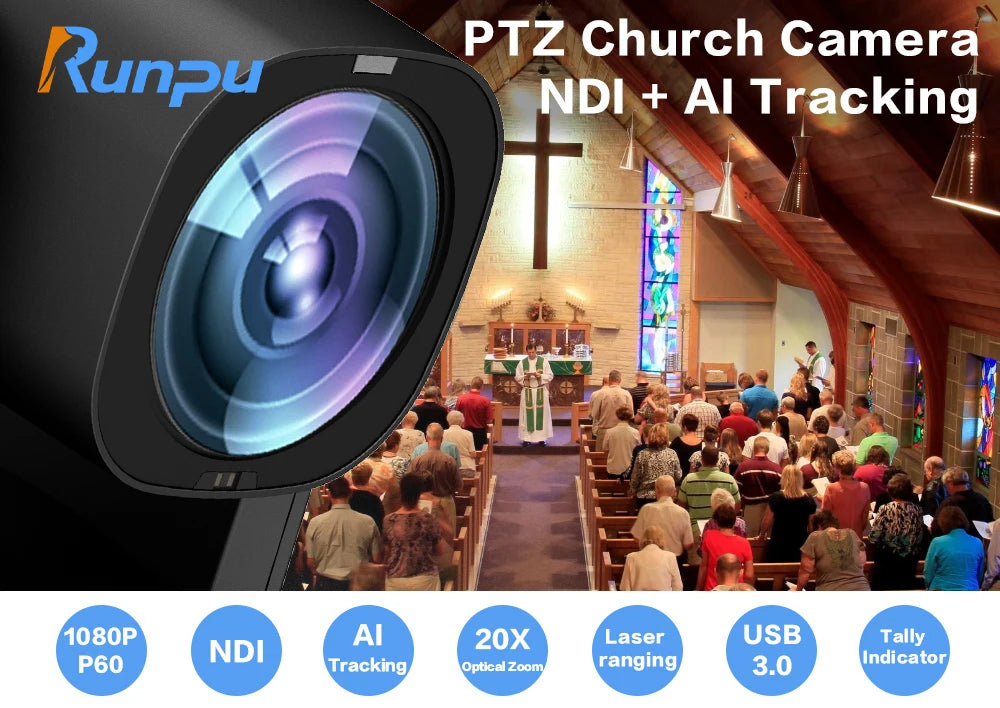 AI Auto 4K Webcam
