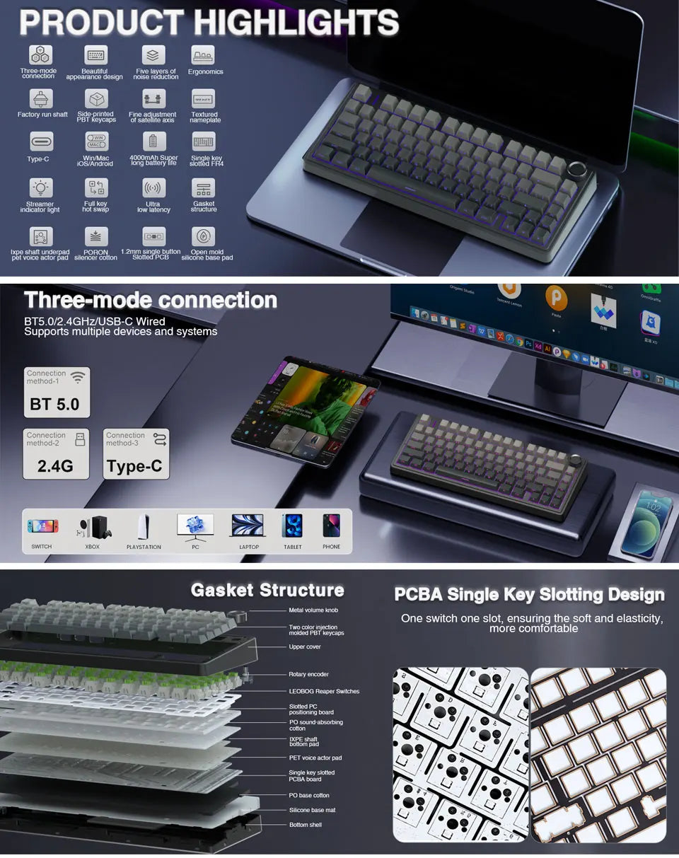 Hot Swappable Keyboard